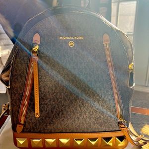 Michael Kors Backpack Purse.